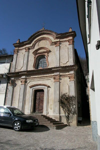 Chiesa della Confraternita dei Disciplinanti o Battuti di Vesime dedicata all'immacolata Concezione.